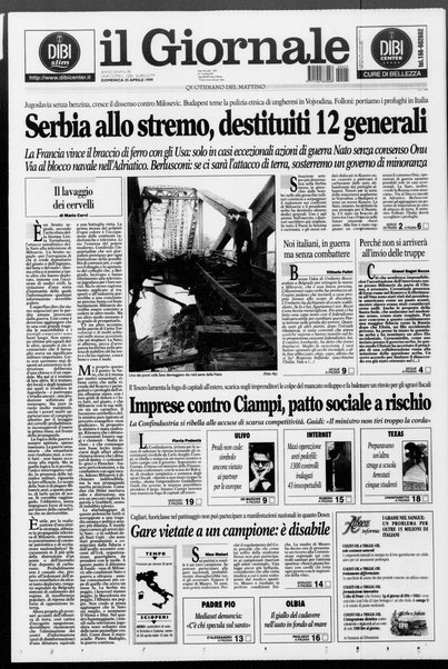 Il giornale : quotidiano del mattino